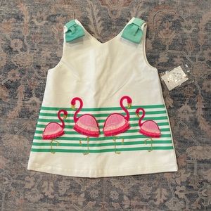 Flamingo Appliqué Top